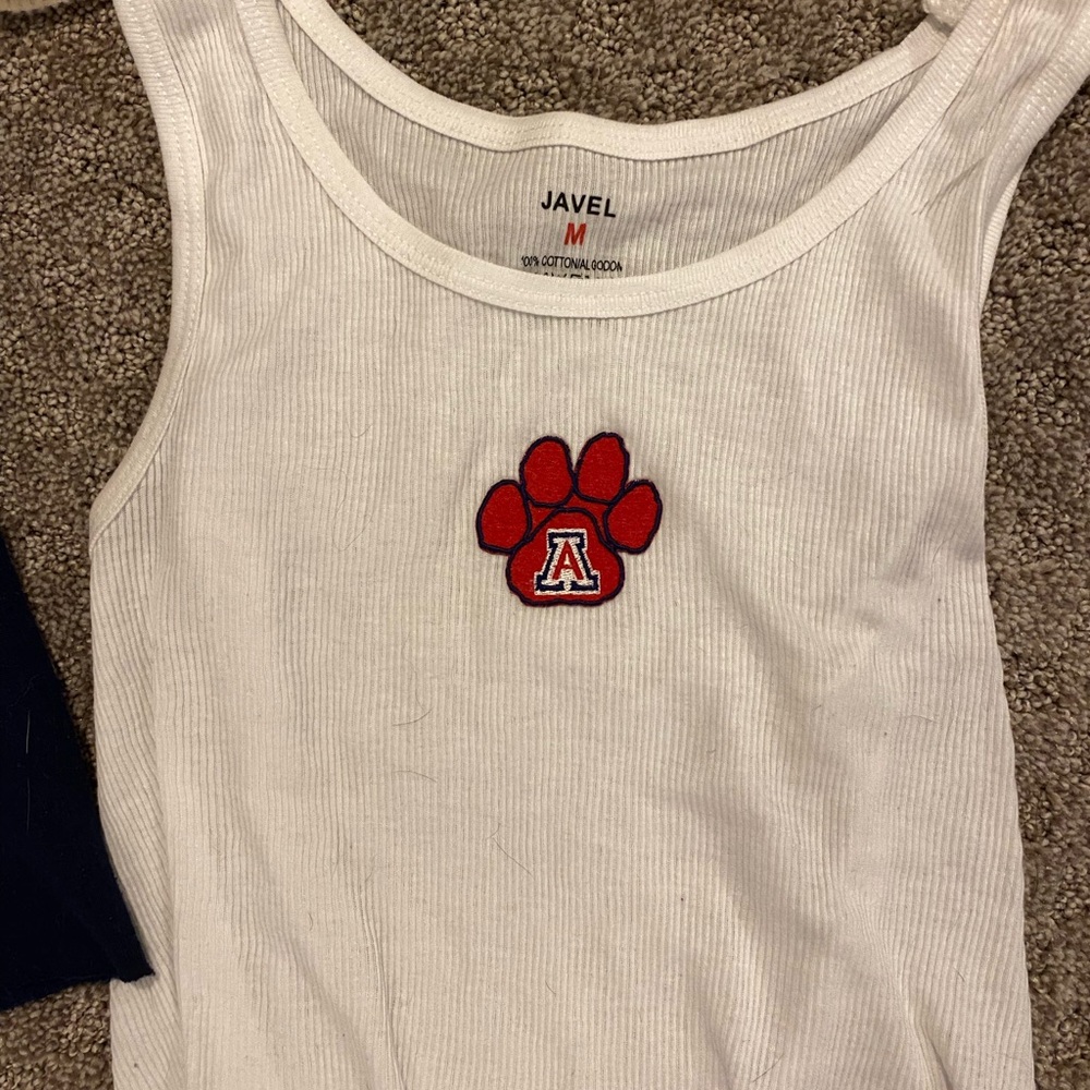 University of Arizona logo tank top